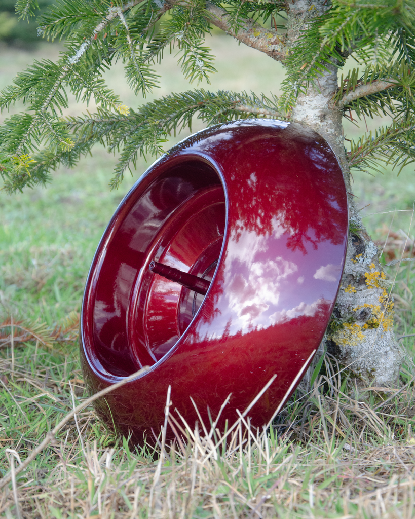 Pied Easyfix 39 cm rouge